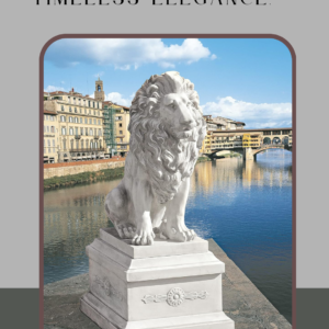 Design Toscano Lion of Florence Sentinel Statue Review – Elegant Outdoor Garden Decor.