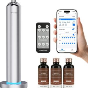 Waterless Aroma Diffuser, 8000mAh Battery