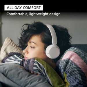 Sony WH-CH520 Wireless Bluetooth Headphones – 50-Hour Battery Life, Built-In Microphone & Multipoint Connectivity.