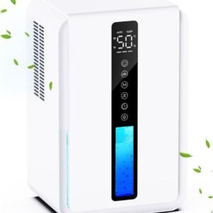 Dehumidifiers for Home with 2500ML, Sleep & Auto Humidity Mode & 3 Speeds, Dehumidifier for Drying Clothes with 6-48-Hour Timer, RGB Lights, Auto-Off, Dehumidifier for Bedroom Wardrobe Damp Closet Dehumidifiers for Home with 2500ML, Sleep & Auto Humidity Mode & 3 Speeds, Dehumidifier for Drying Clothes with 6-48-Hour Timer, RGB Lights, Auto-Off, Dehumidifier for Bedroom Wardrobe Damp Closet