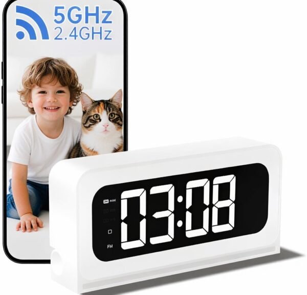 Clock Camera (Milk White)