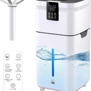 30L/7.93Gal Commercial Humidifier for Large Room 4200 sq ft, 3000mL/H Whole House Humidifiers with Supersized Cool Mist 30L/7.93Gal Commercial Humidifier for Large Room 4200 sq ft, 3000mL/H Whole House Humidifiers with Supersized Cool Mist