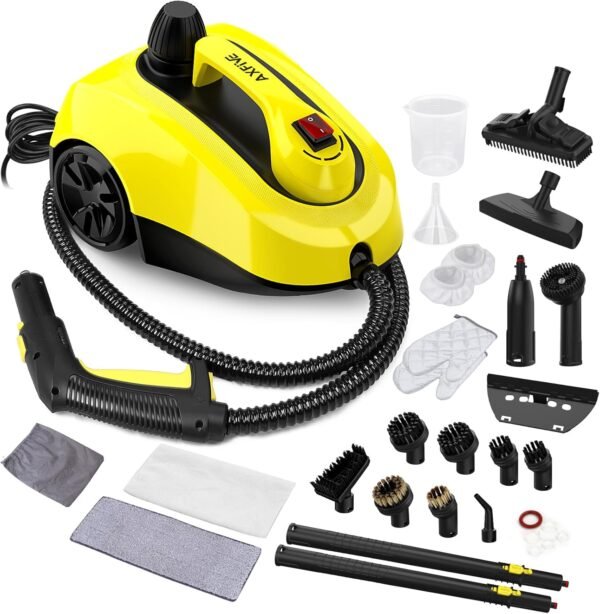 Steam Cleaner, Steamer for Cleaning with 26 Accessories, Steam Cleaner for Home with 5M Extra-Long Power Cord for Home Floor Cleaning,
