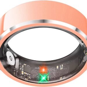 Smart Ring for Women,Fitness & Activity Tracker with Blood Pressure (Size10,