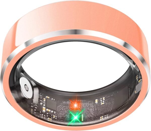 Smart Ring for Women,Fitness & Activity Tracker with Blood Pressure (Size10,
